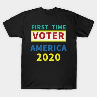 First Time Voter America 2020 T-Shirt